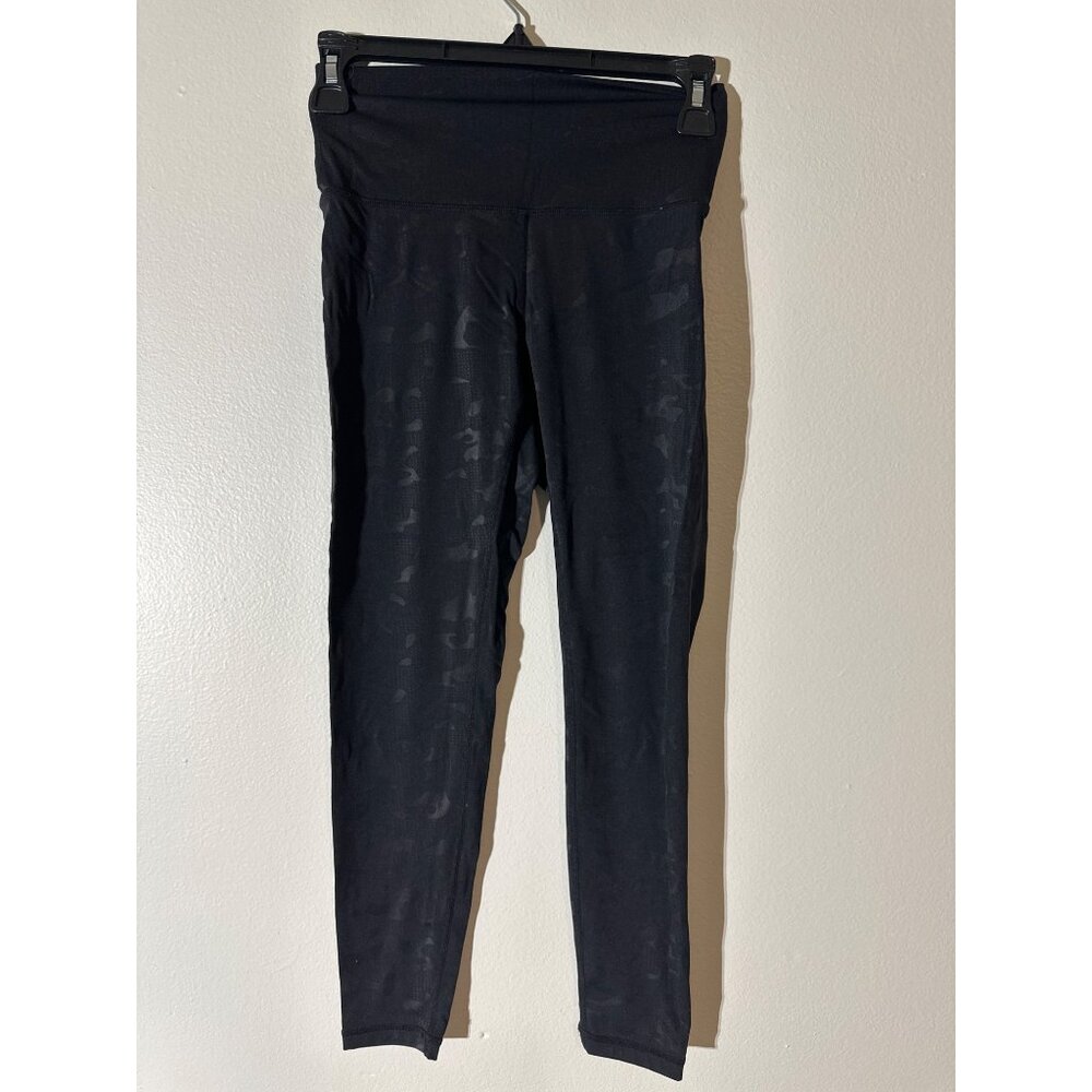 Zyia Active Black Camo Women’s Compression Leggings Size 2